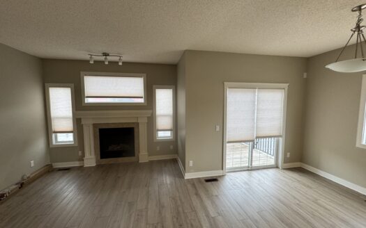 Three Bedroom upper with double Garage